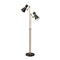 Z-Lite Soriano 2 Light Floor Lamp, Matte Black & Heritage Brass 728FL-MB-HBR - alternate 5